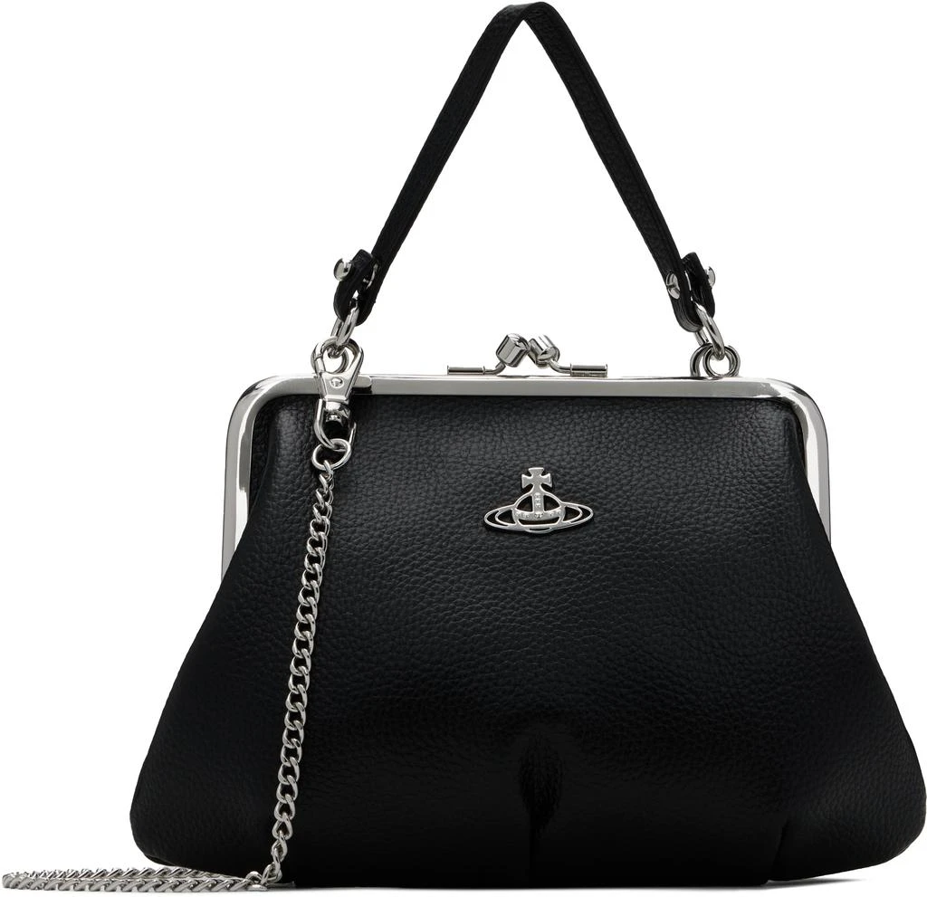 Vivienne Westwood Black Granny Frame Purse 1