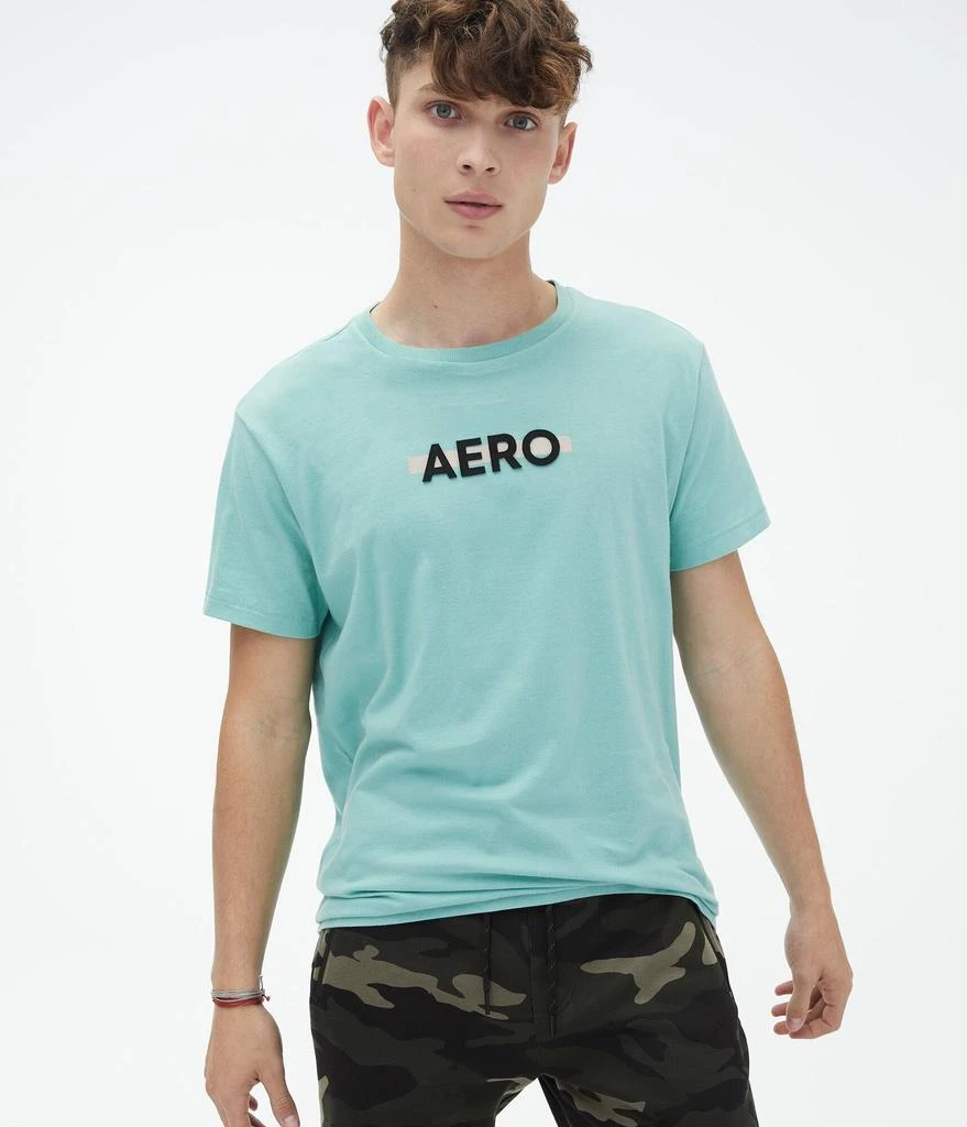 Aeropostale Aeropostale Men's Bar Logo Graphic Tee 4