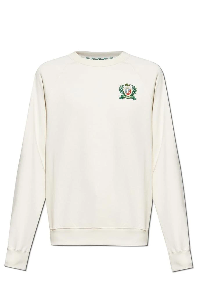 Lacoste Lacoste Logo Embroidered Crewneck Sweatshirt 1