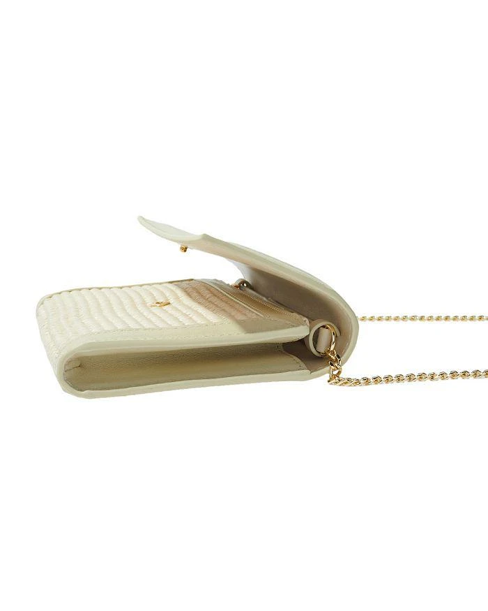 Maje Clover Walk Rafia Effect Clutch 4