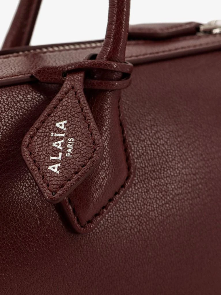 Alaia Teckel Medium leather shoulder bag 5