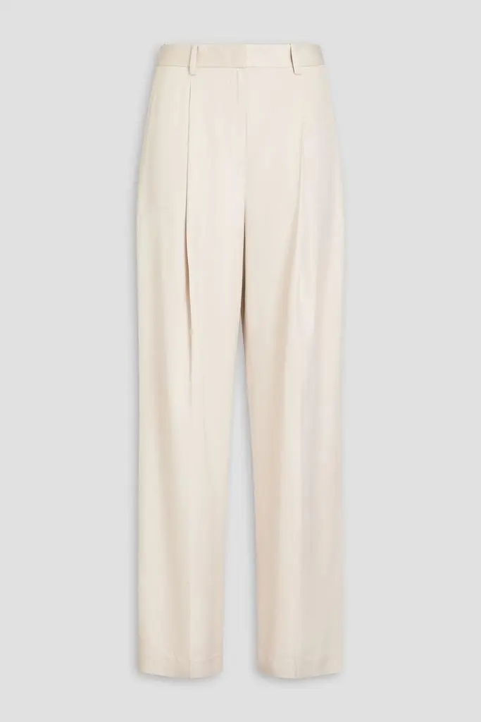 Theory Twill wide-leg pants