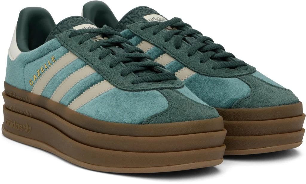 Adidas Green Gazelle Bold Sneakers 4