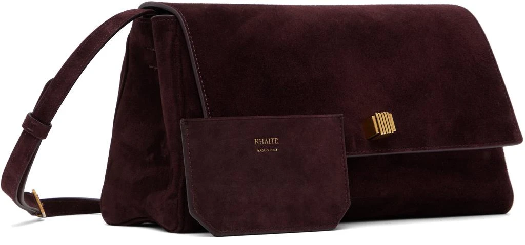 Khaite Burgundy Audrey Crossbody Bag 2