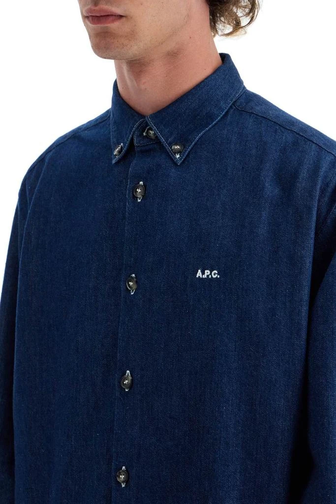 A.P.C. "lightweight denim mathias shirt 4