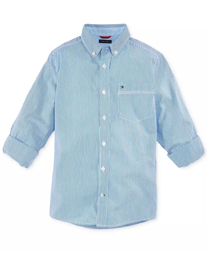 Tommy Hilfiger Big Boys Tommy Striped Button-Down Shirt 3