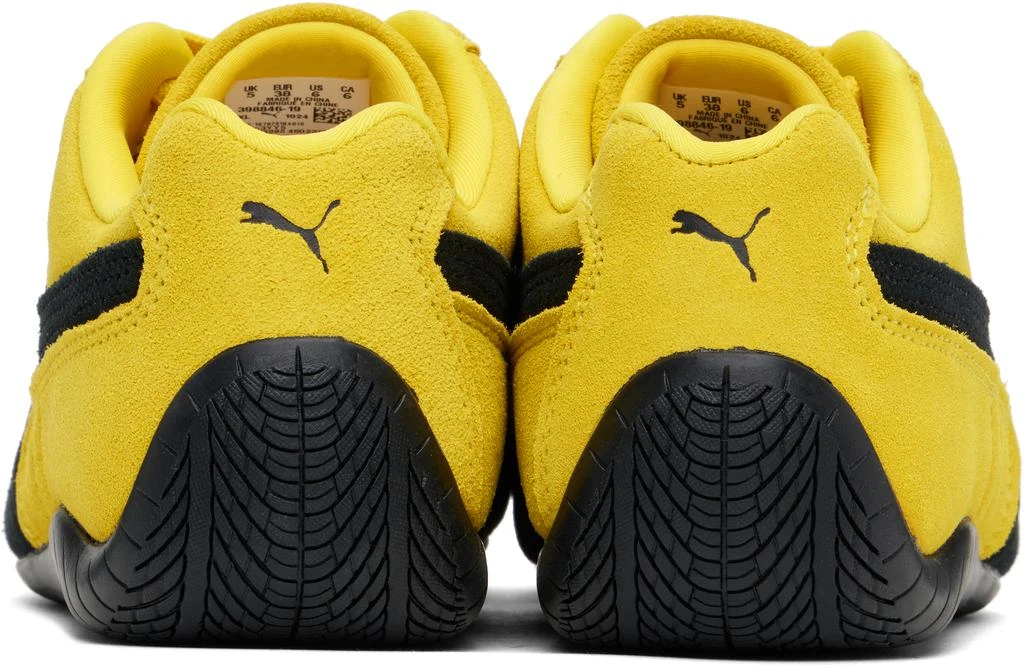 Puma Yellow & Black Speedcat OG Sneakers 2