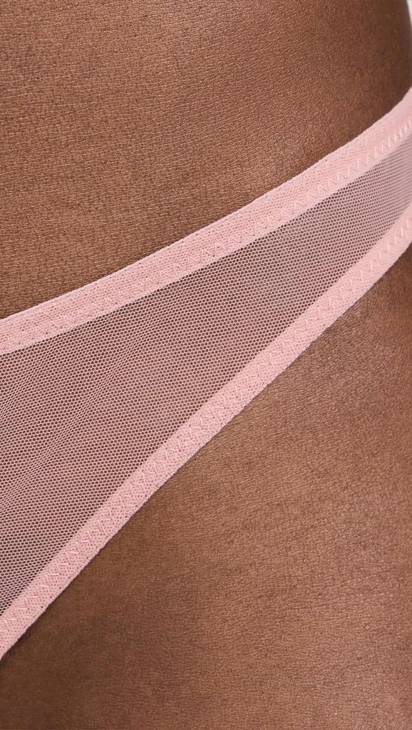 Fleur du Mal Top Stitch Thong 4