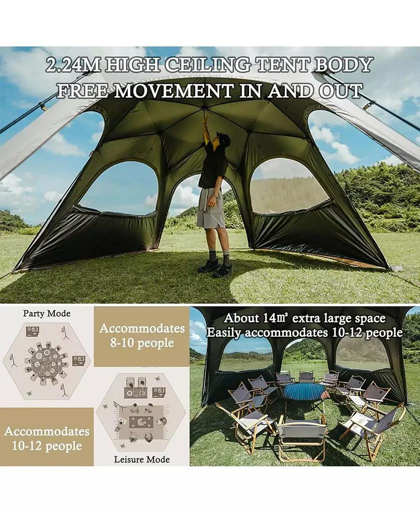 Naturehike Cloud Boundar Tent Connector — Tent Accessory for Connecting Two Cloud Boundar Shelters 2