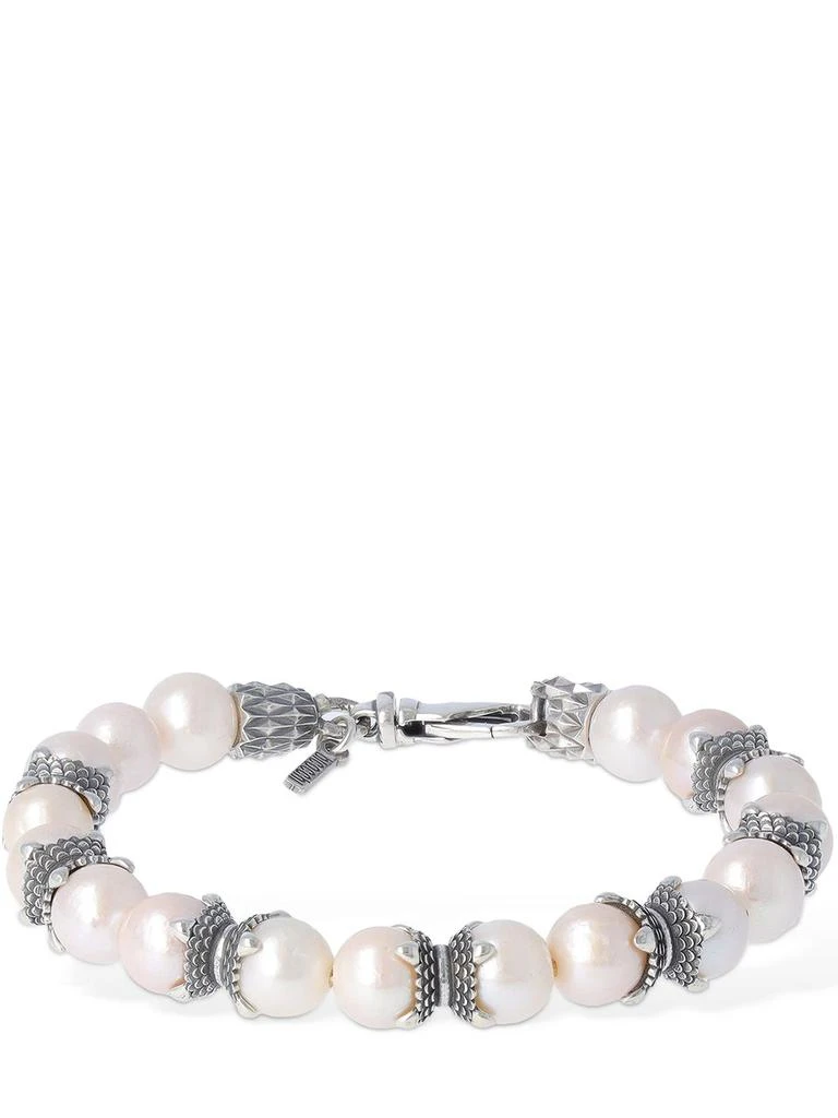 Emanuele Bicocchi Pearl Chain Bracelet 1