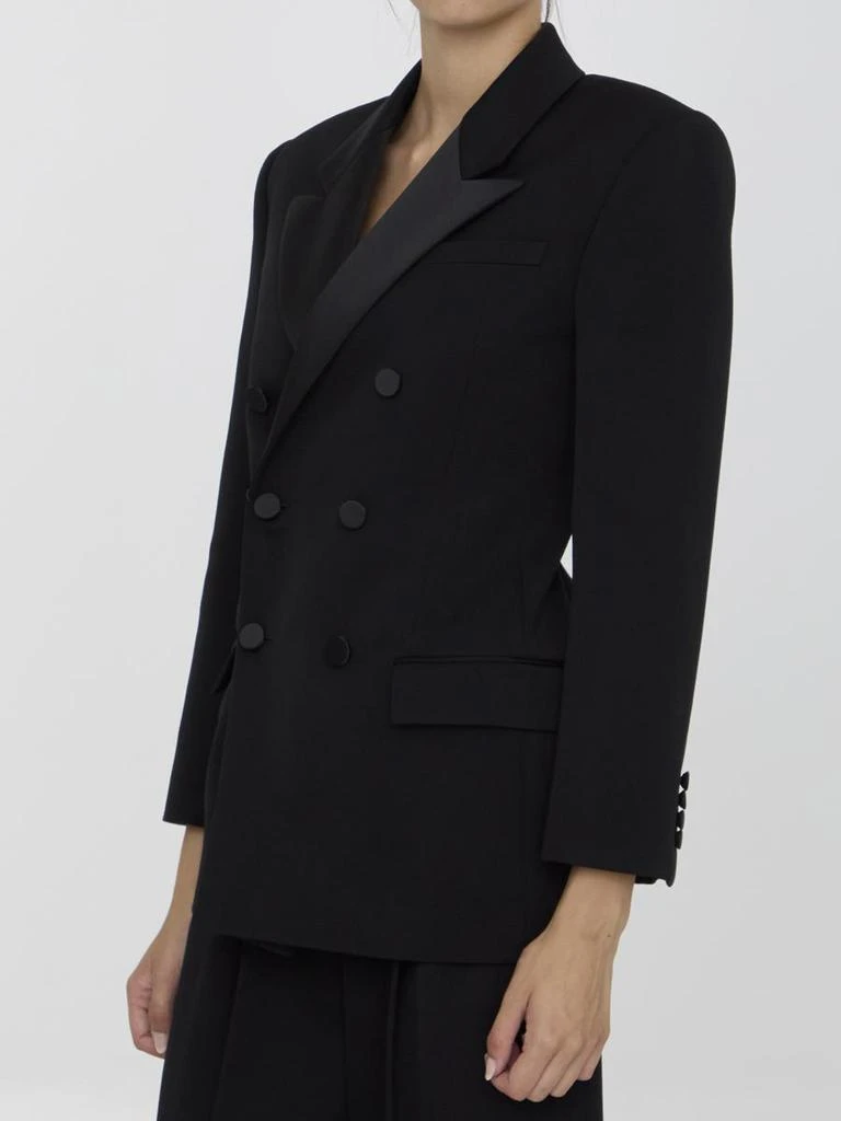 Yves Saint Laurent Tuxedo Jacket In Grain De Poudre 2