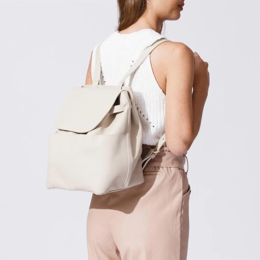 NEW MESCH women\'s serena backpack in ivory Serena Backpack – Mesch Official Store main image 4