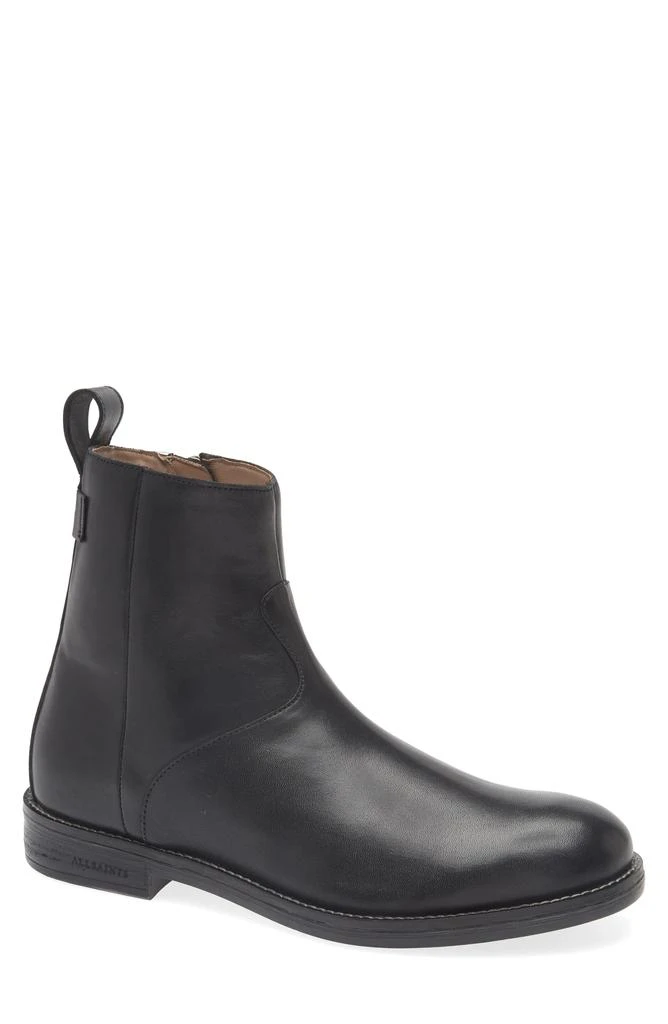 ALL SAINTS Hollow Zip Leather Boot 1