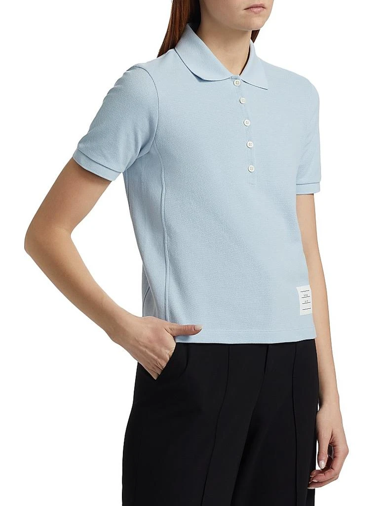 Thom Browne Pique Cotton Polo Shirt 4