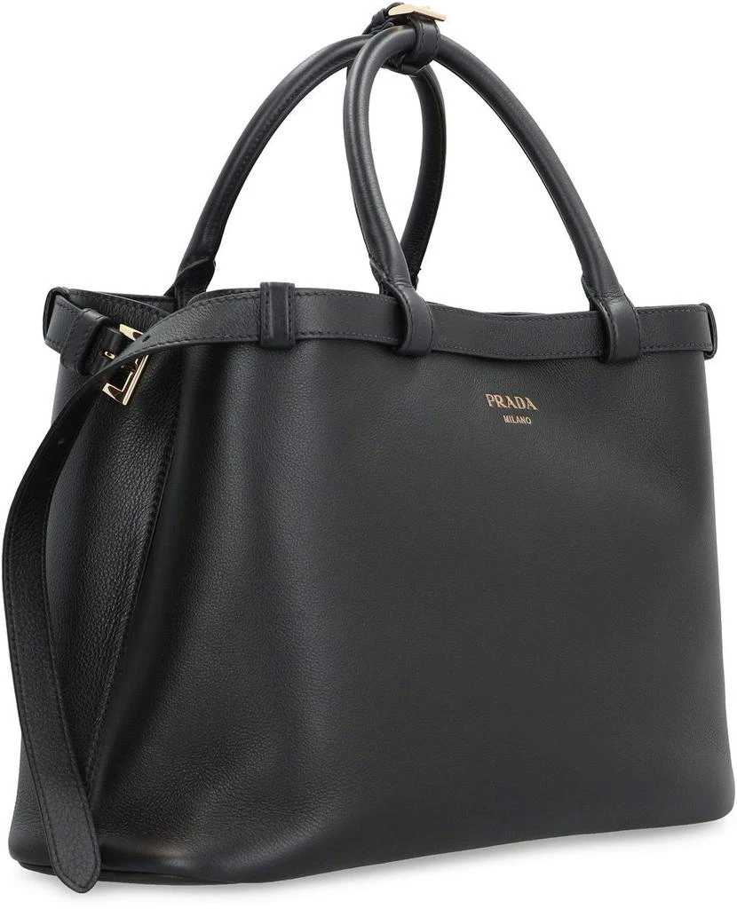 Prada Prada Prada Buckle Leather Bag 2