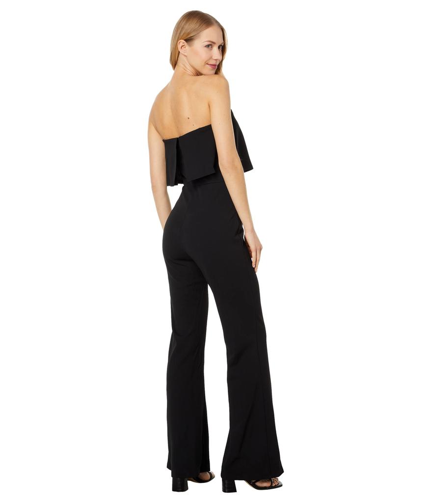 Bebe Strapless Overlay Jumpsuit