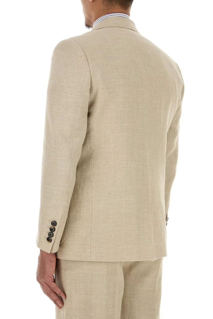 Valentino Beige linen blend blazer 4