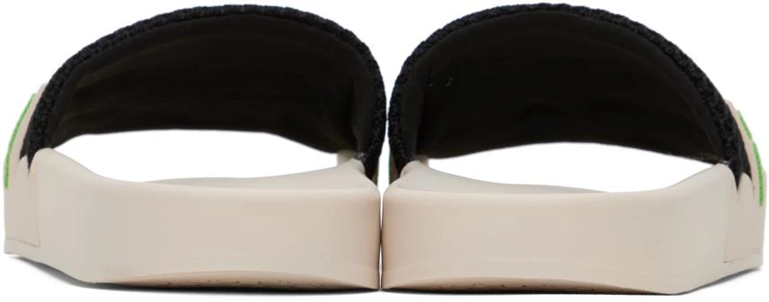 RAF SIMONS Black & Beige Astra Slides 2