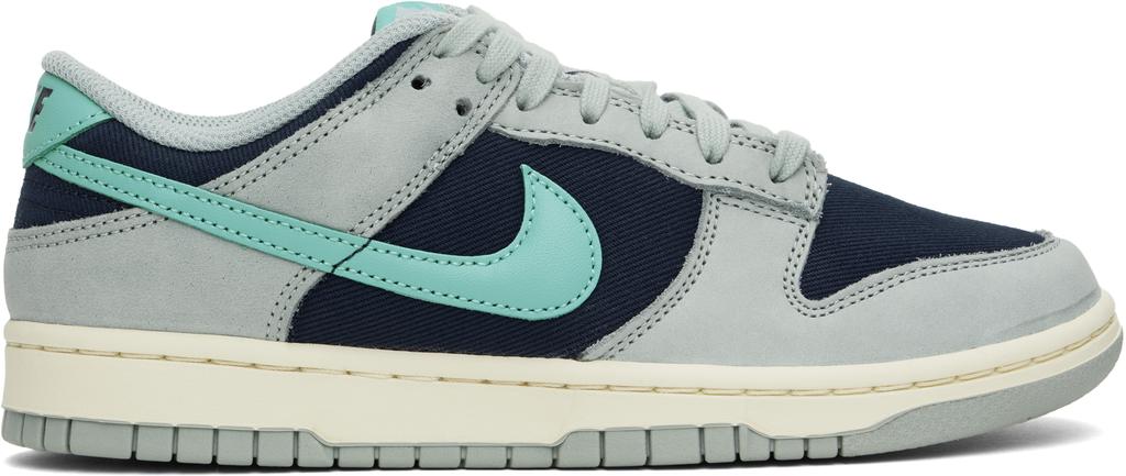 NIKE Blue Dunk Low Retro Premium Sneakers