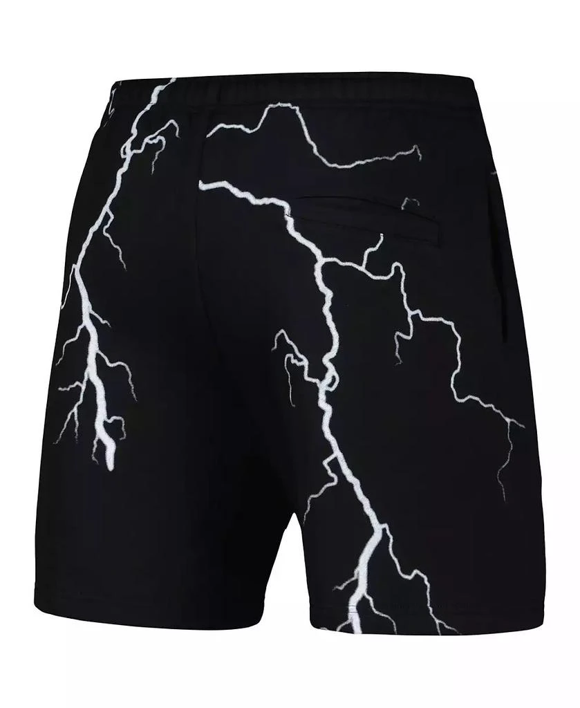 Pleasures Men's Black Milwaukee Brewers Lightning Shorts 2