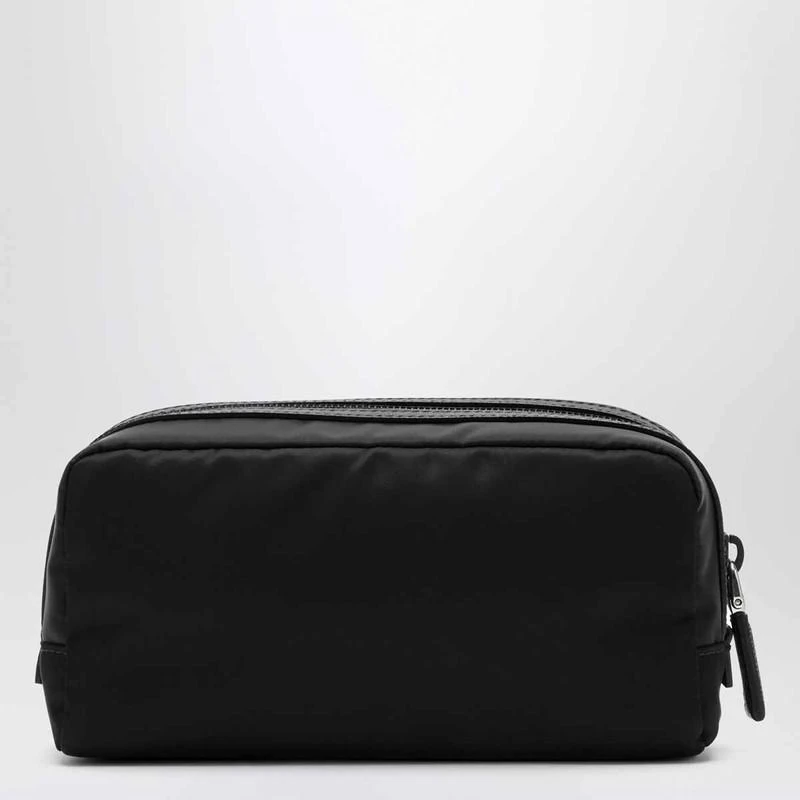 Prada Black Re-Nylon beauty case with logo 2