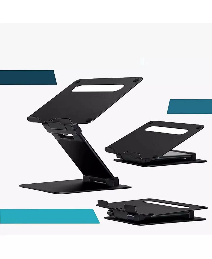 LIFELONG Ergonomic Laptop Stand: Adjustable Height, Compatible with All MacBook, Laptops, Tablets 11-17" 3