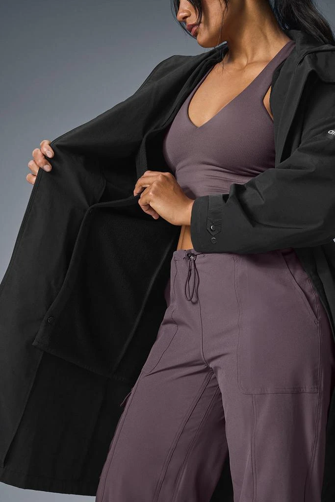 Alo Crinkle On The Move Trench - Black 5