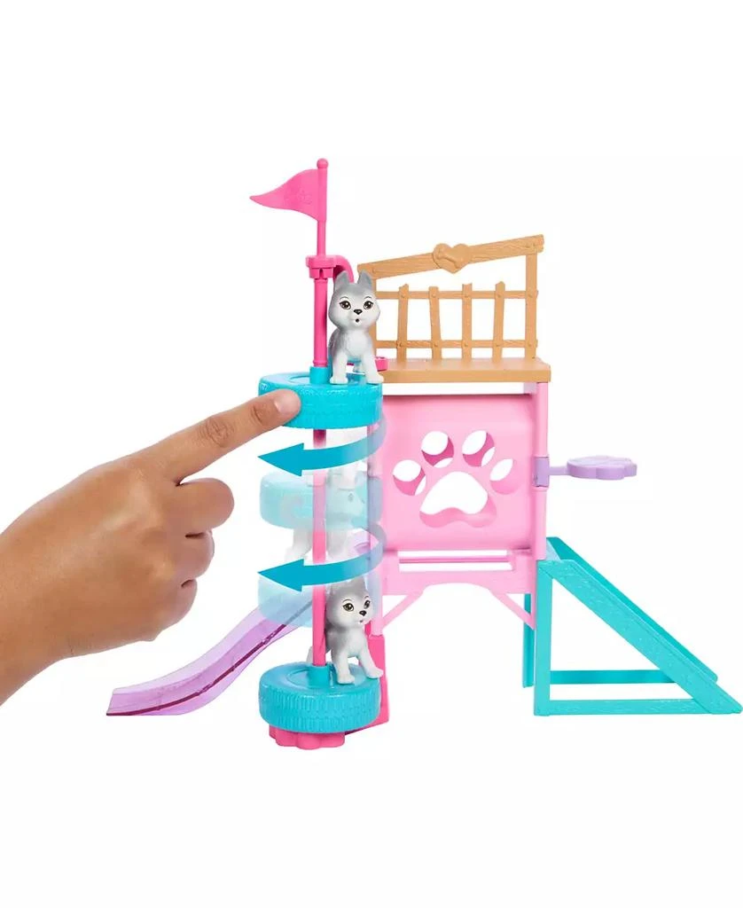 Barbie and Stacie to the Rescue Puppy Playground Play Set with Doll, 3 Pet Dog Figures, and Accessories 3