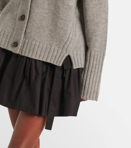 Jardin des Orangers Wool and cashmere cardigan 5