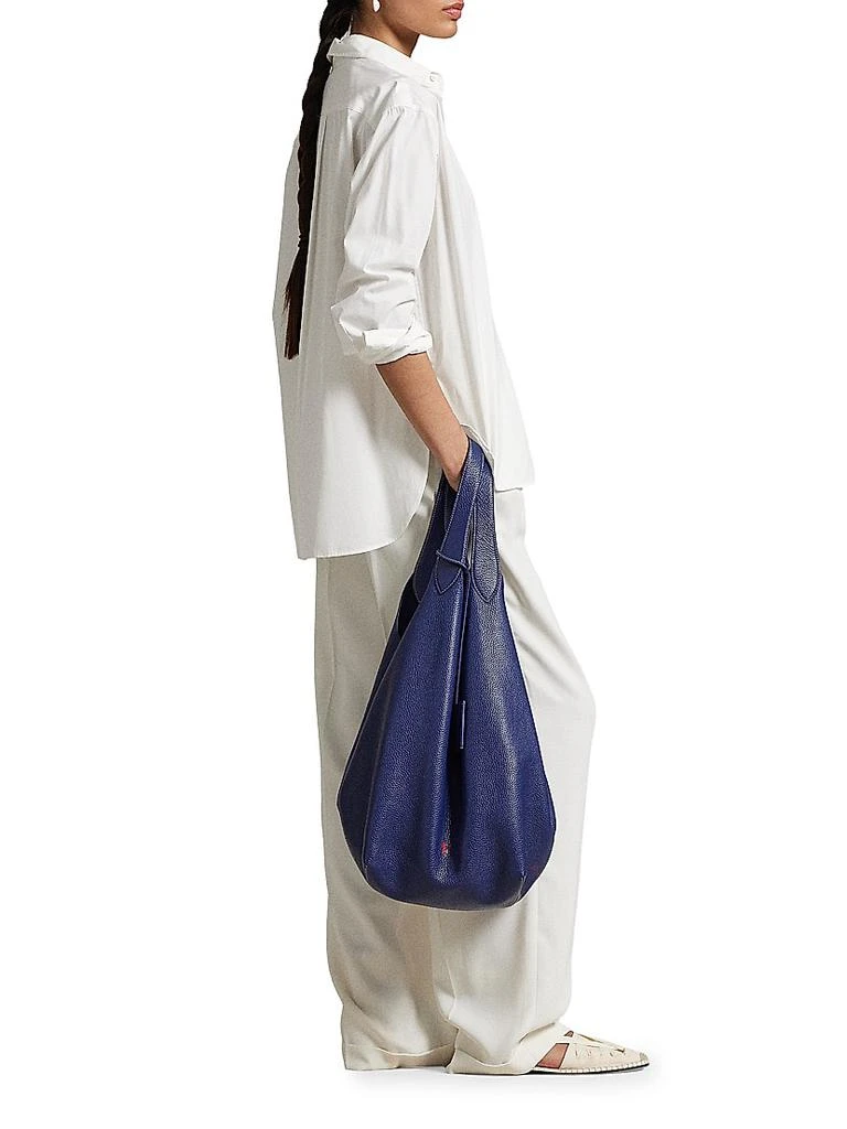 Ralph Lauren Large Polo Play Leather Tote Bag 2