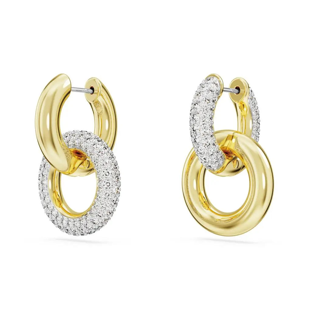 Swarovski Dextera hoop earrings 3