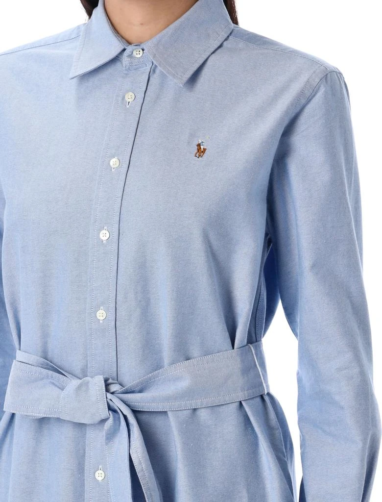 Ralph Lauren BELTED COTTON OXFORD SHIRTDRESS 3