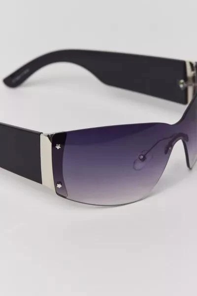 Urban Outfitters Brittney Y2K Shield Sunglasses 3