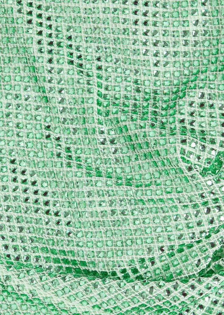 Self Portrait Crystal-embellished mesh gown 5