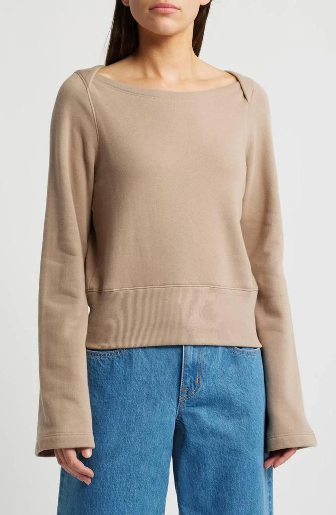 Nation LTD Nation Ltd - Darlene Envelope Neck Sweatshirt 1