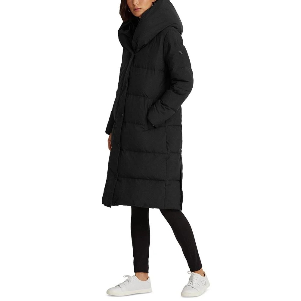 Lauren Ralph Lauren Women's Oversized-Collar Hooded Down Coat 1