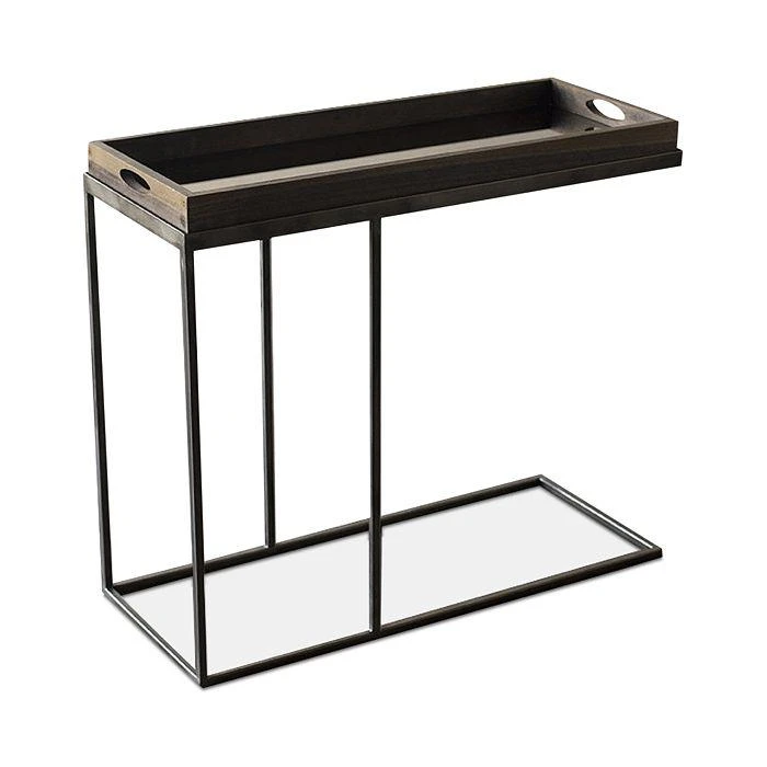 Ethnicraft Notre Monde Medium Rectangle Tray Table 1