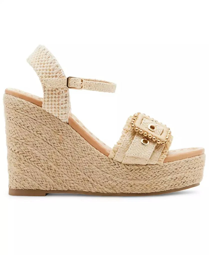 Madden Girl Miina Platform Raffia Wedge Sandals 2