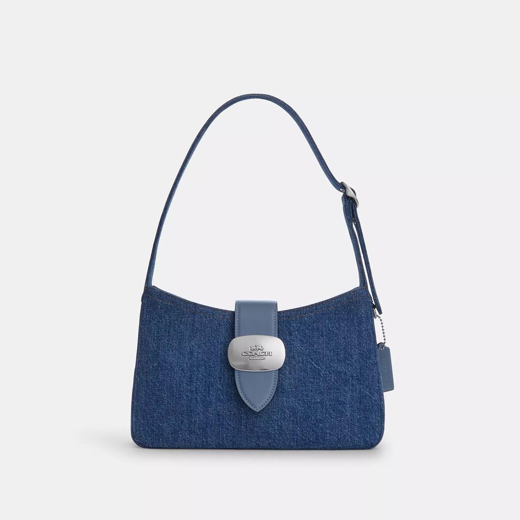 バッグ COACH Shoulderbag denim indigo signature COACH Signature Denim Field Tote | Saks Fifth Avenue