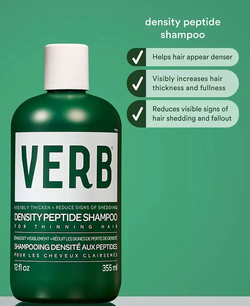 VERB Density Peptide Shampoo, 12 oz. 8