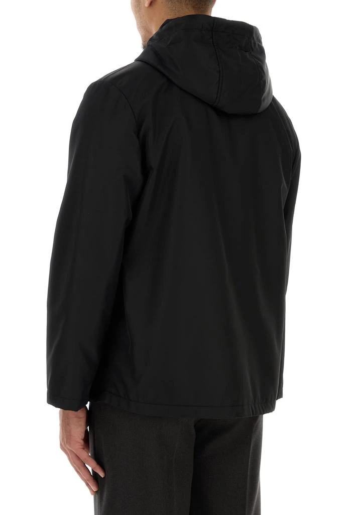 Valentino Black nylon windbreaker 3