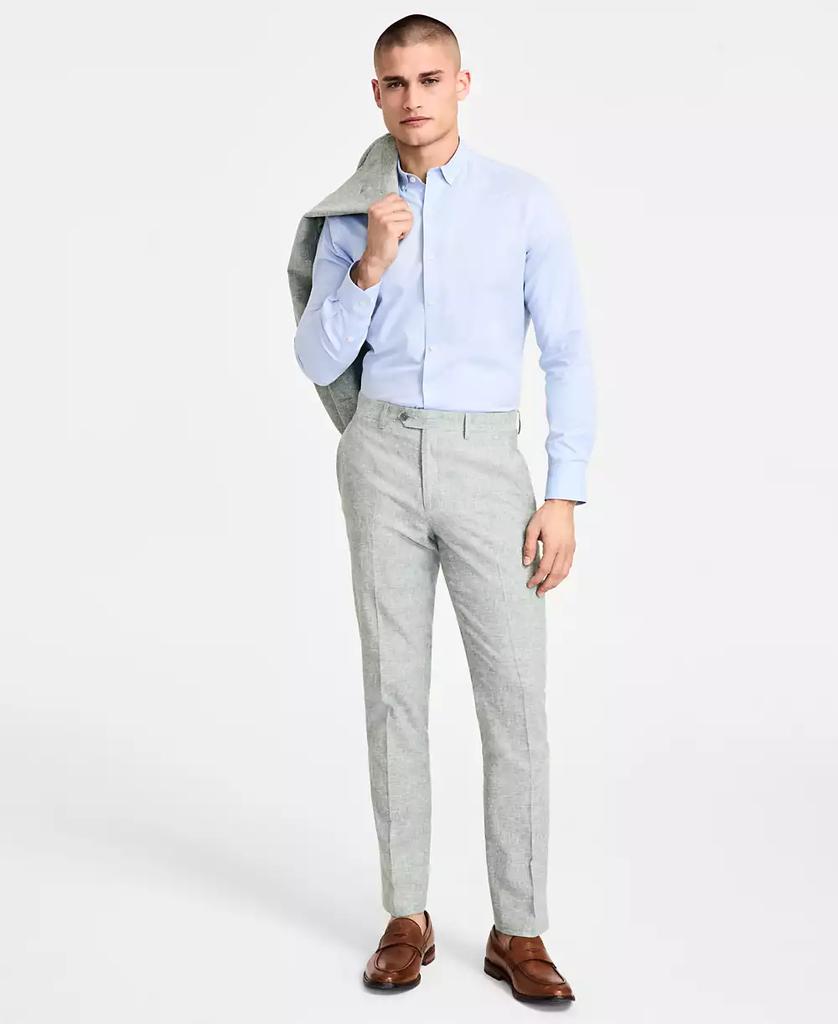 Bar III Men's Slim-Fit Linen Suit Pants, Exclusively at Macy's