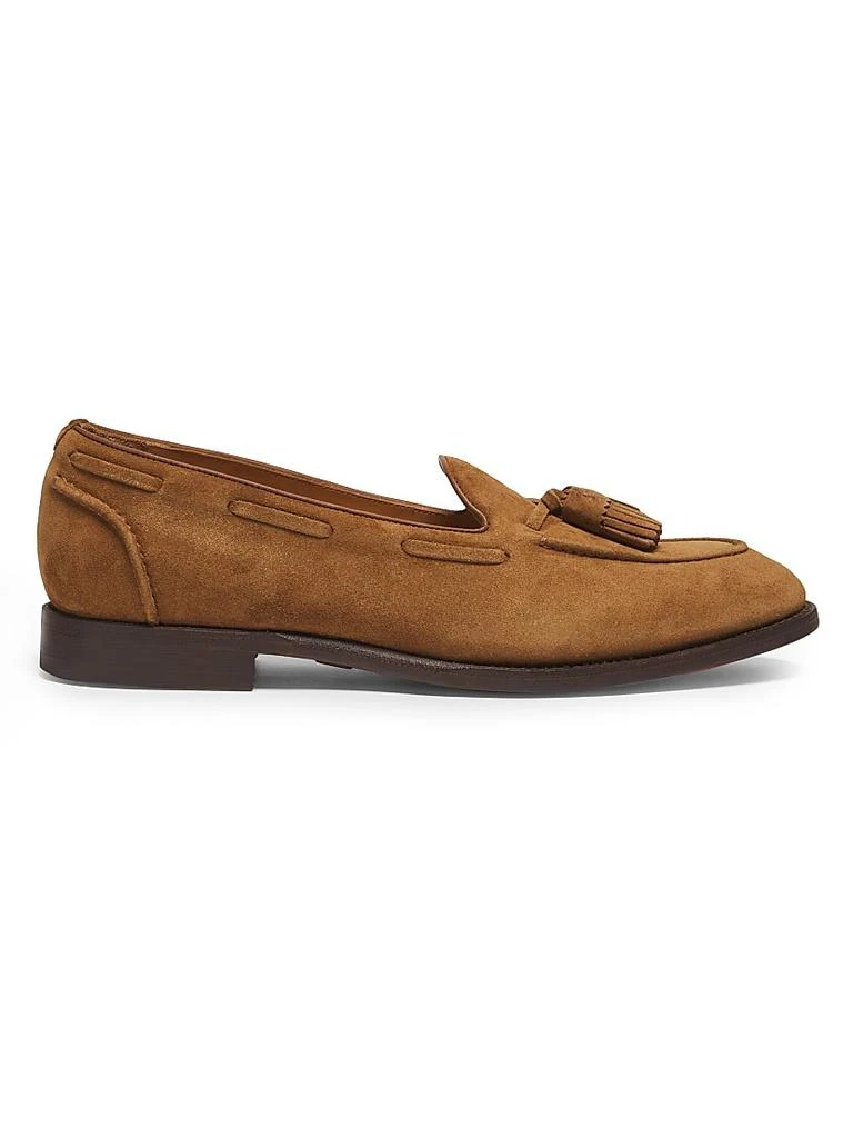 Ralph Lauren Luther Tasseled Suede Loafers 1