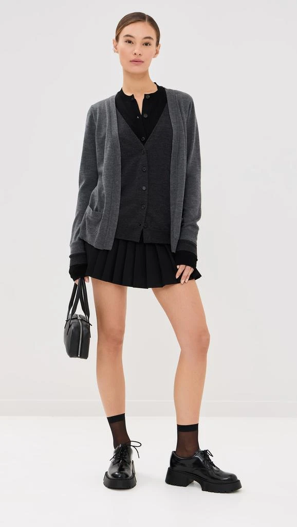 Monse Trompe L'oeil Layered Cardigan 1