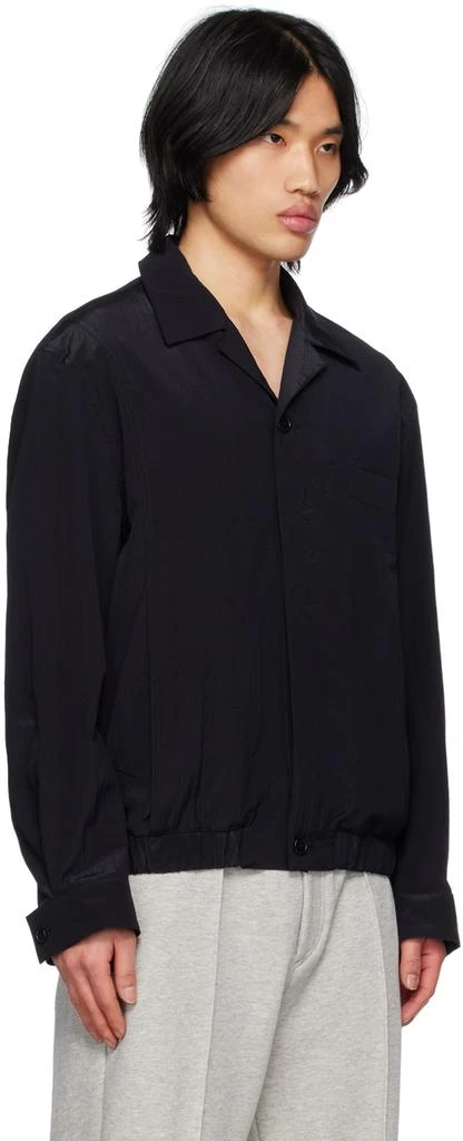 Solid Homme Navy Notched Lapel Jacket 2
