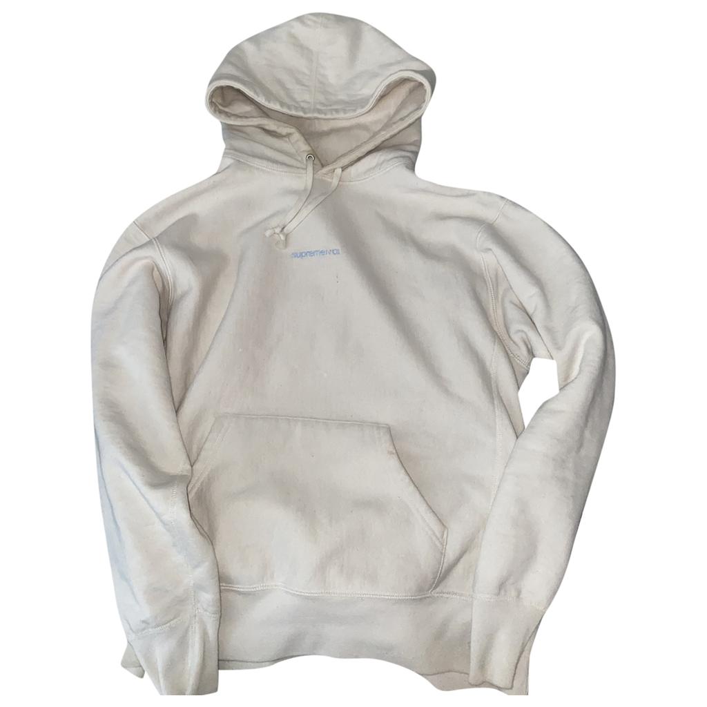 Supreme Supreme Hooded Logo Half Zip Pullover - Tops