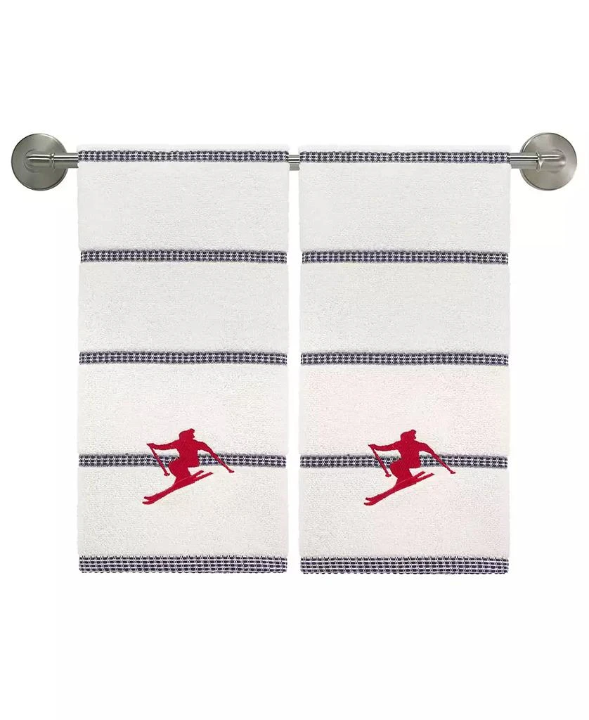 IZOD Alpine Cotton 2-Pack Hand Towel Set, 16" x 28" 3