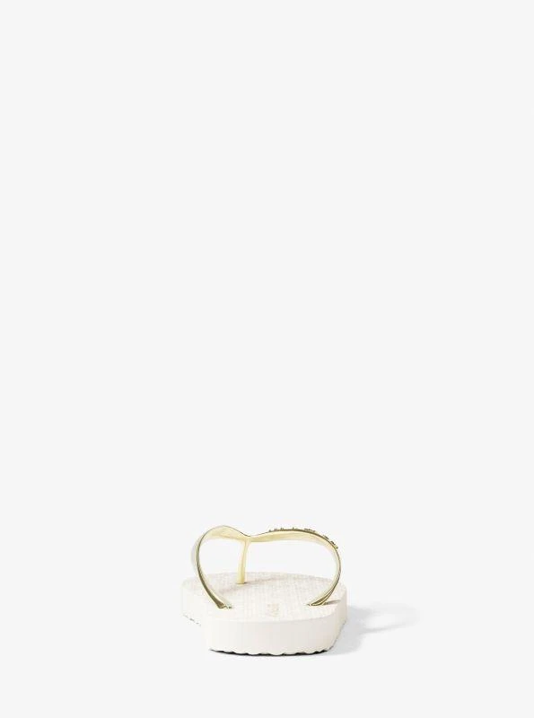 Michael Kors Signature Logo Flip Flops 4