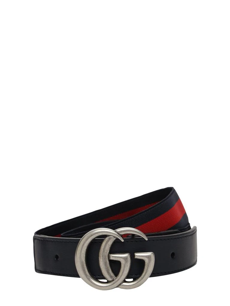 Gucci Elastic Belt W/ Web Details 1