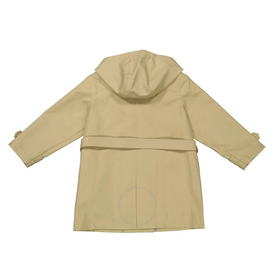 Bonpoint Kids Beige Aida Hooded Trench Coat 2